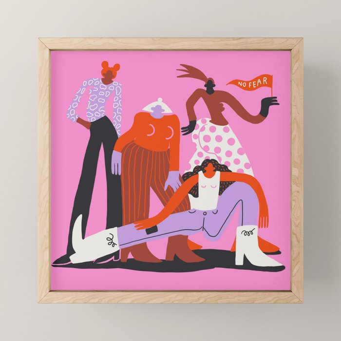 Stronger Together Mini Art Print