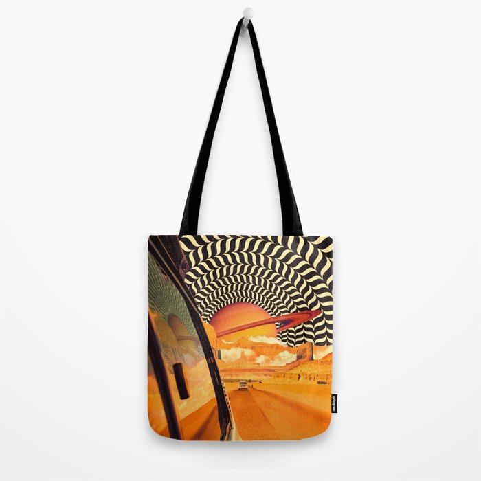 Illusionary Road Trip Tote Bag Gallery Image 2