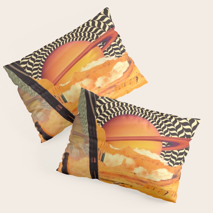 Illusionary Road Trip Pillow Sham Gallery Image 1