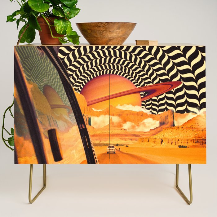 Illusionary Road Trip Credenza Gallery Image 1