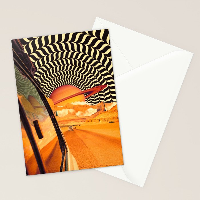 Illusionary Road Trip Stationery Card Gallery Image 2