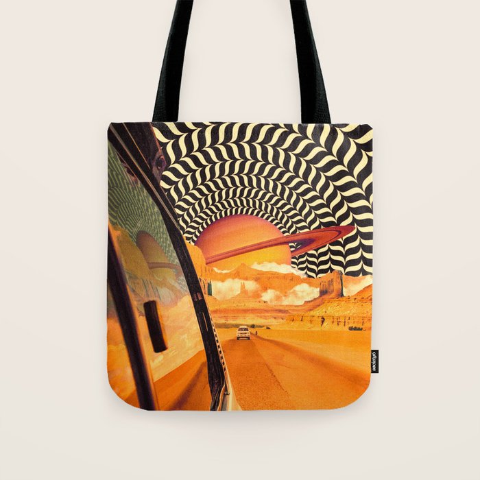 Illusionary Road Trip Tote Bag Gallery Image 1