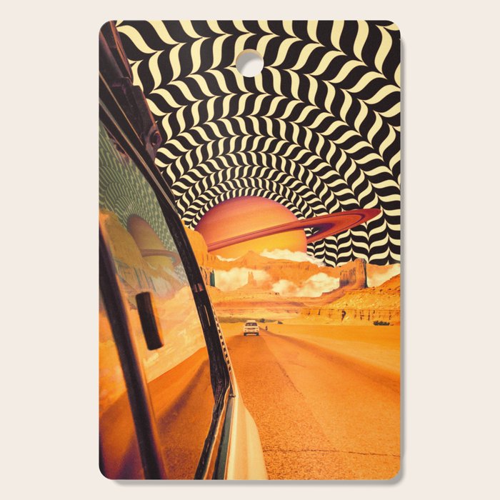 Illusionary Road Trip Cutting Board Gallery Image 1
