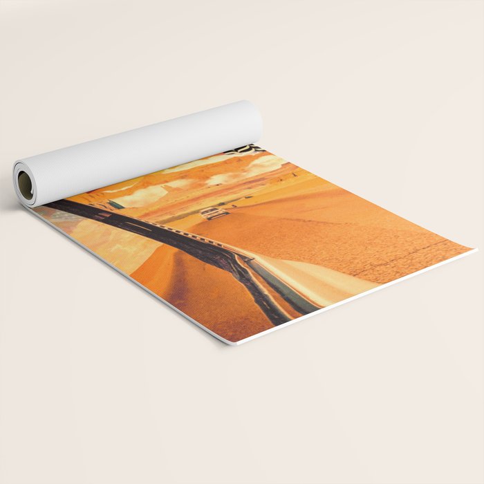 Illusionary Road Trip Yoga Mat Gallery Image 2