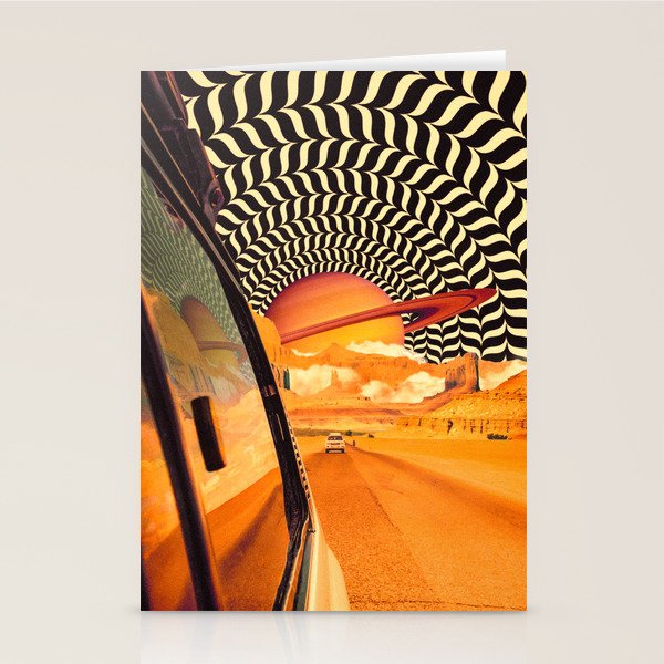 Illusionary Road Trip Stationery Card Gallery Image 1