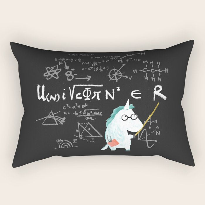 Unicorn = real Rectangular Pillow Gallery Image 2