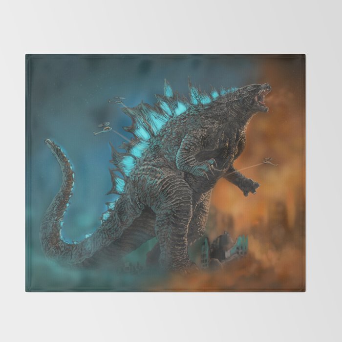 Godzilla Throw Blanket Gallery Image 2