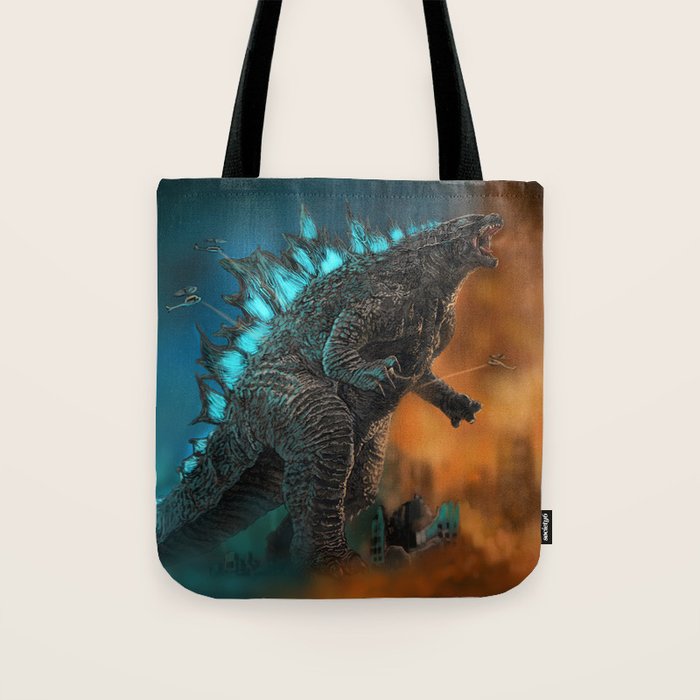 Godzilla Tote Bag Gallery Image 1