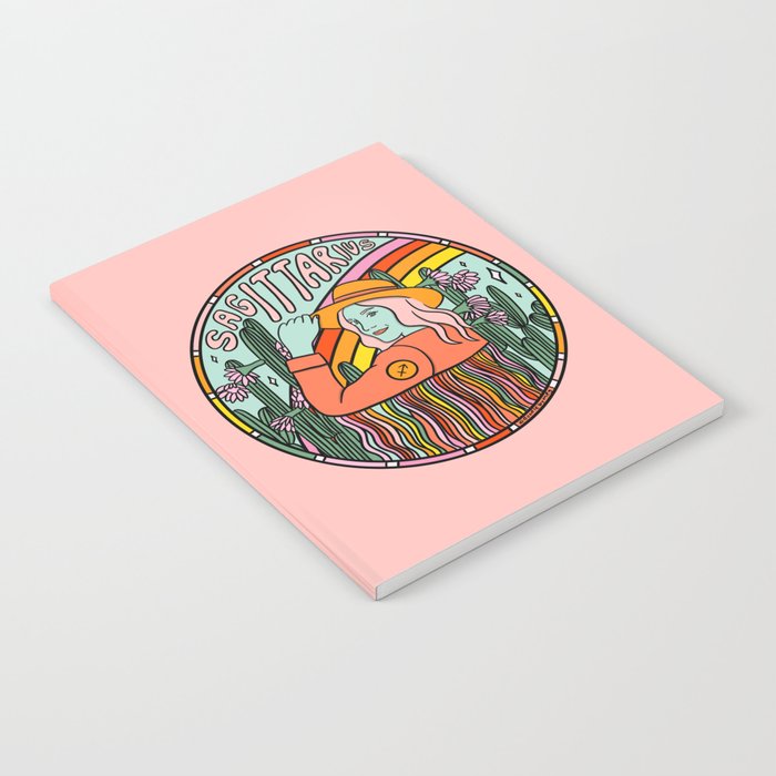 Sagittarius Cowgirl Notebook Gallery Image 2