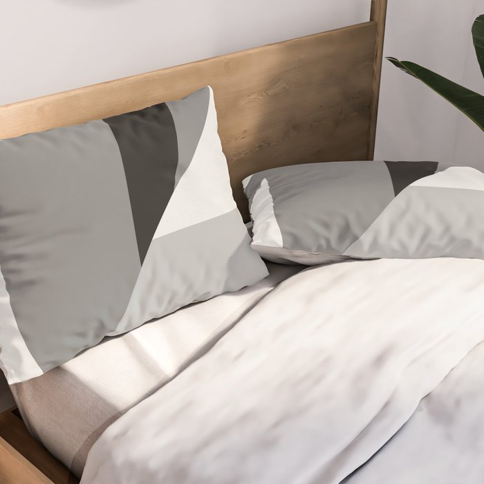 Abstract Geometric Shapes 1 Pillow Sham Gallery Image 2