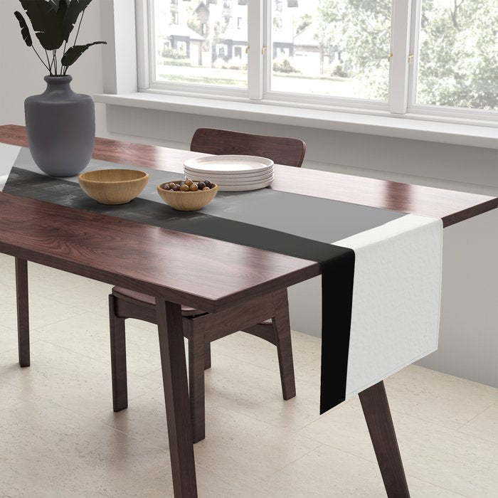 Abstract Geometric Shapes 1 Table Runner Gallery Image 2
