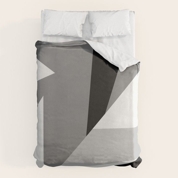 Abstract Geometric Shapes 1 Duvet Cover Gallery Image 6