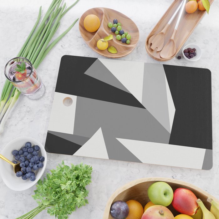 Abstract Geometric Shapes 1 Cutting Board Gallery Image 2