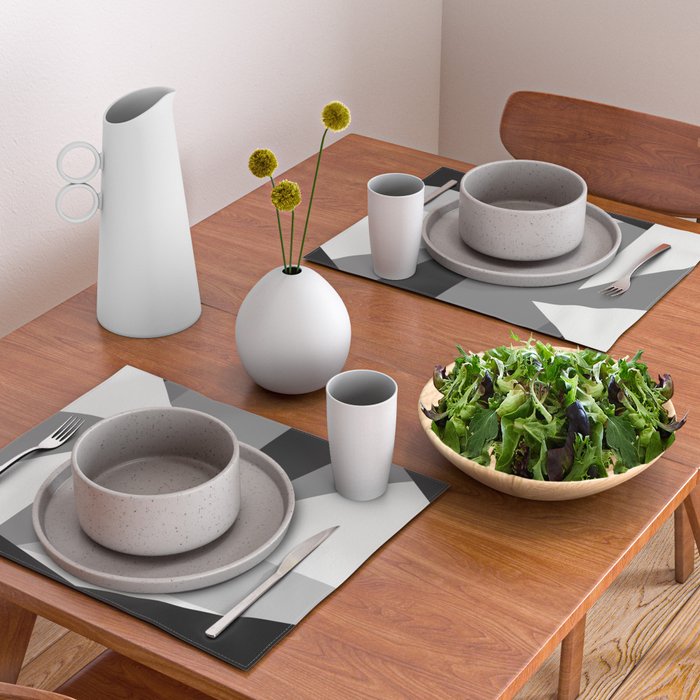 Abstract Geometric Shapes 1 Placemat Gallery Image 2
