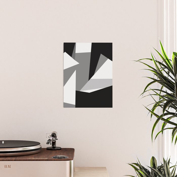 Abstract Geometric Shapes 1 Poster Gallery Image 2