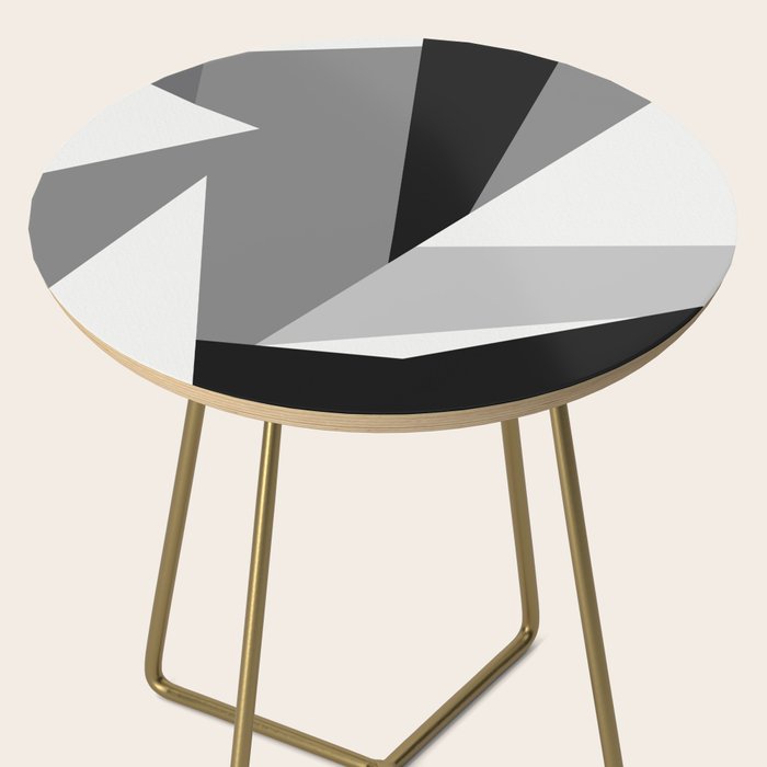 Abstract Geometric Shapes 1 Side Table Gallery Image 2