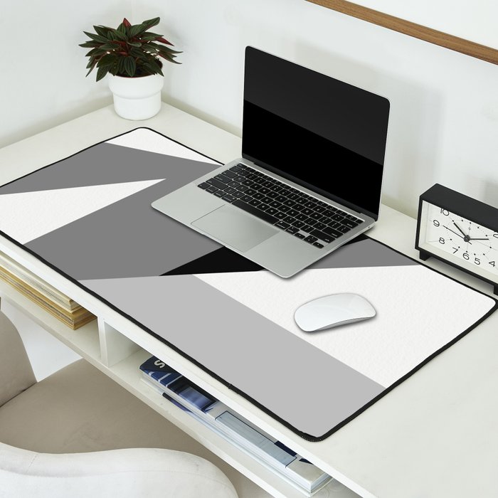 Abstract Geometric Shapes 1 Desk Mat Gallery Image 2