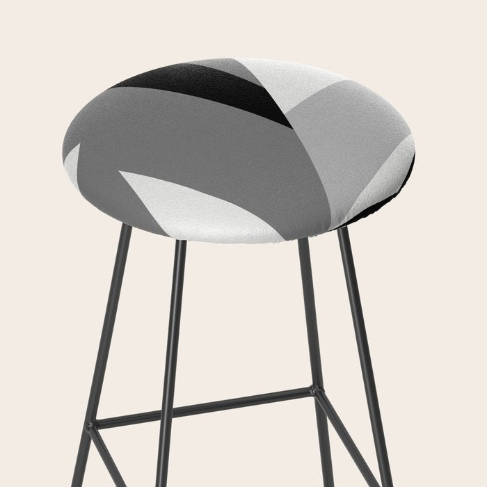 Abstract Geometric Shapes 1 Stool Gallery Image 2