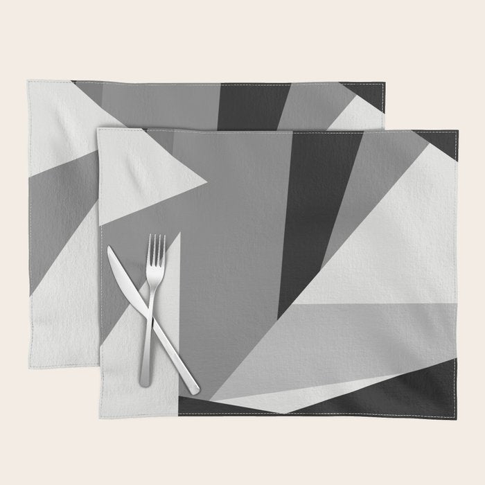 Abstract Geometric Shapes 1 Placemat Gallery Image 1