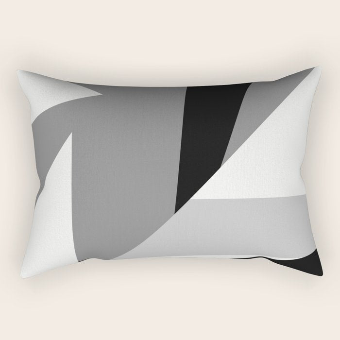 Abstract Geometric Shapes 1 Rectangular Pillow Gallery Image 1