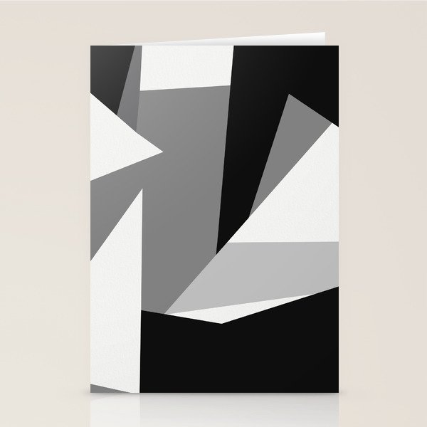 Abstract Geometric Shapes 1 Stationery Card Gallery Image 2