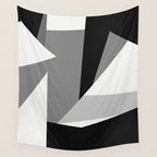 Abstract Geometric Shapes 1 Wall Tapestry Gallery Image 4