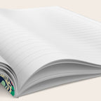Vibrant paisley print on dark Notebook Gallery Image 2