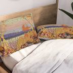 Tom Thomson Birches 1916 Canadian Landscape Artist Pillow Sham Gallery Image 2