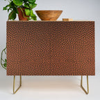 Football / Basketball Leather Texture Skin Credenza Gallery Image 1