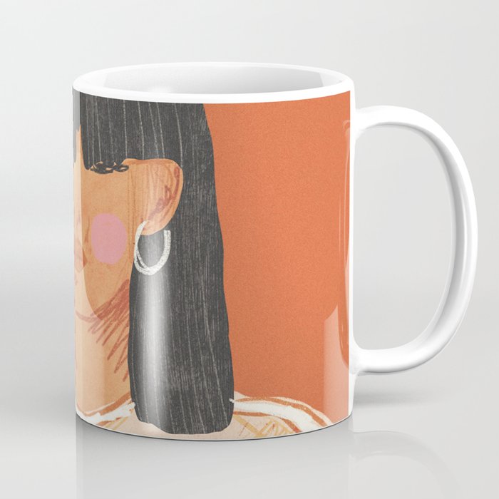 Girl who Loves Coffee Mug Gallery Image 1