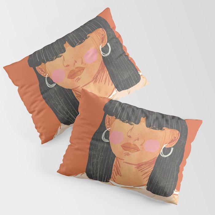 Girl who Loves Pillow Sham Gallery Image 3