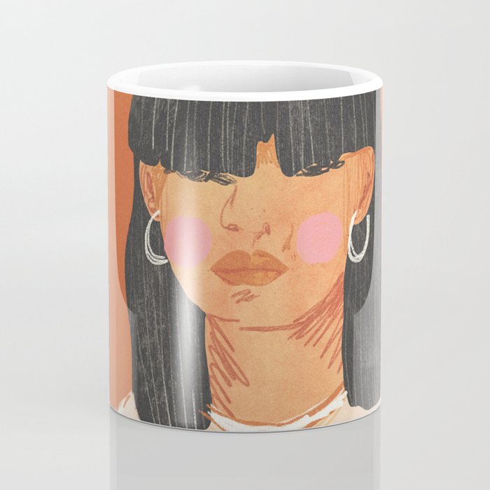 Girl who Loves Coffee Mug Gallery Image 4