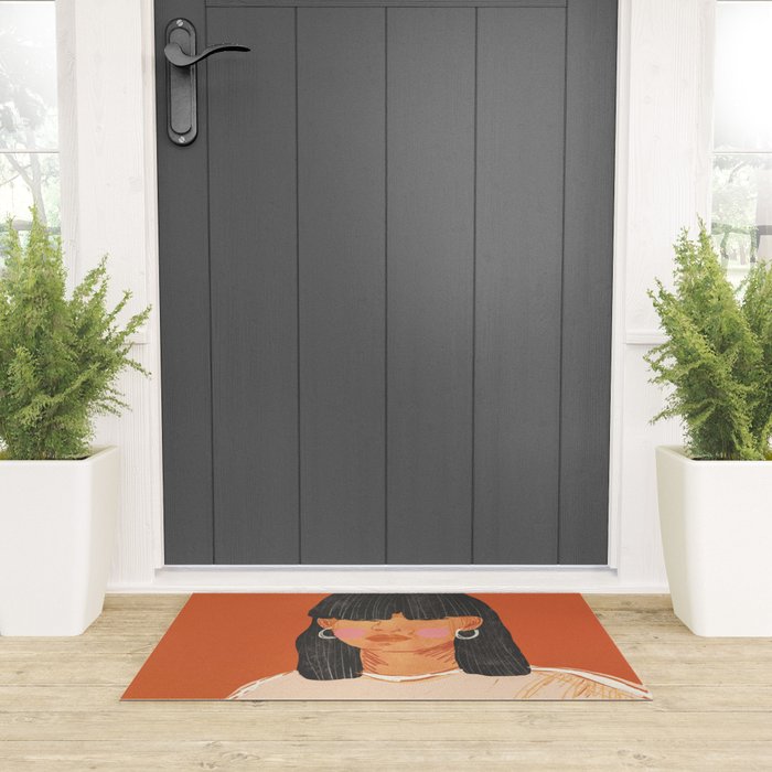 Girl who Loves Welcome Mat Gallery Image 3