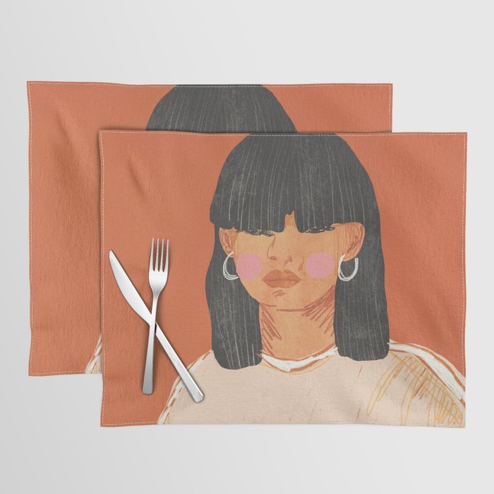 Girl who Loves Placemat Gallery Image 1