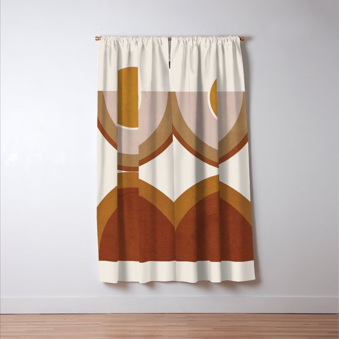 Modern Geometry Window Curtain Gallery Image 3