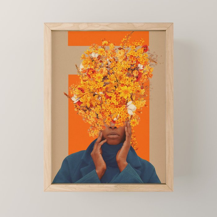 Blooming for You again and again Mini Art Print Gallery Image 1