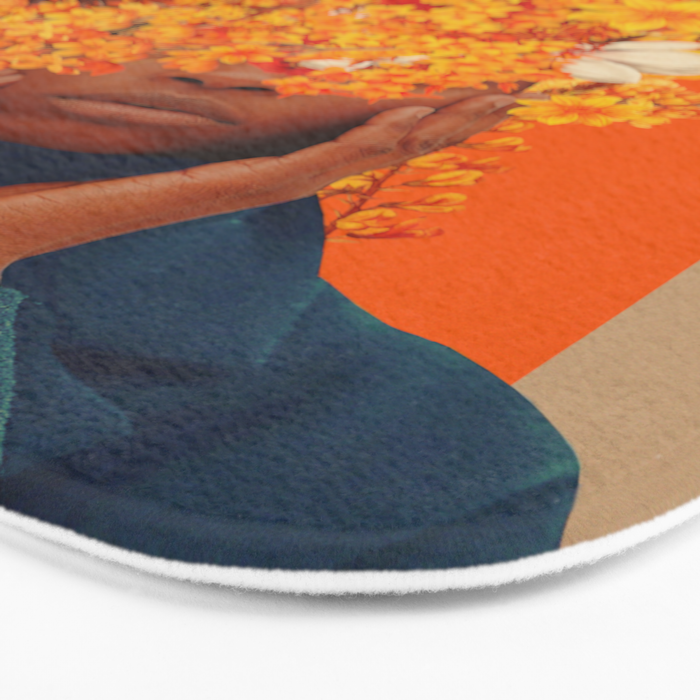 Blooming for You again and again Bath Mat Gallery Image 3