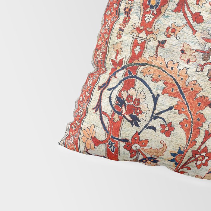 Tabriz Azerbaijan Northwest Persian Silk Rug Print Pillow Sham Gallery Image 4