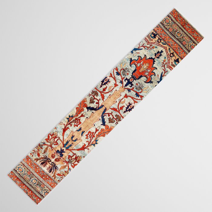 Tabriz Azerbaijan Northwest Persian Silk Rug Print Table Runner Gallery Image 3