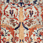 Tabriz Azerbaijan Northwest Persian Silk Rug Print Coffee Mug Gallery Image 2