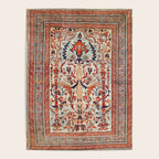 Tabriz Azerbaijan Northwest Persian Silk Rug Print Poster Gallery Image 4