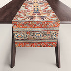 Tabriz Azerbaijan Northwest Persian Silk Rug Print Table Runner Gallery Image 1