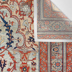 Tabriz Azerbaijan Northwest Persian Silk Rug Print Wall Tapestry Gallery Image 3