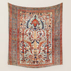 Tabriz Azerbaijan Northwest Persian Silk Rug Print Wall Tapestry Gallery Image 4