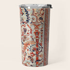 Tabriz Azerbaijan Northwest Persian Silk Rug Print Travel Mug Gallery Image 2