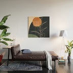 Abstract Art /Minimal Plant 98 Wood Wall Art Gallery Image 2