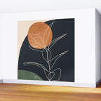 Abstract Art /Minimal Plant 98 Wall Mural Gallery Image 2
