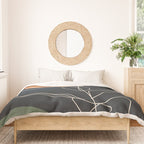 Abstract Art /Minimal Plant 98 Duvet Cover Gallery Image 3