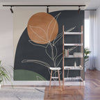 Abstract Art /Minimal Plant 98 Wall Mural Gallery Image 1