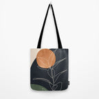 Abstract Art /Minimal Plant 98 Tote Bag Gallery Image 2